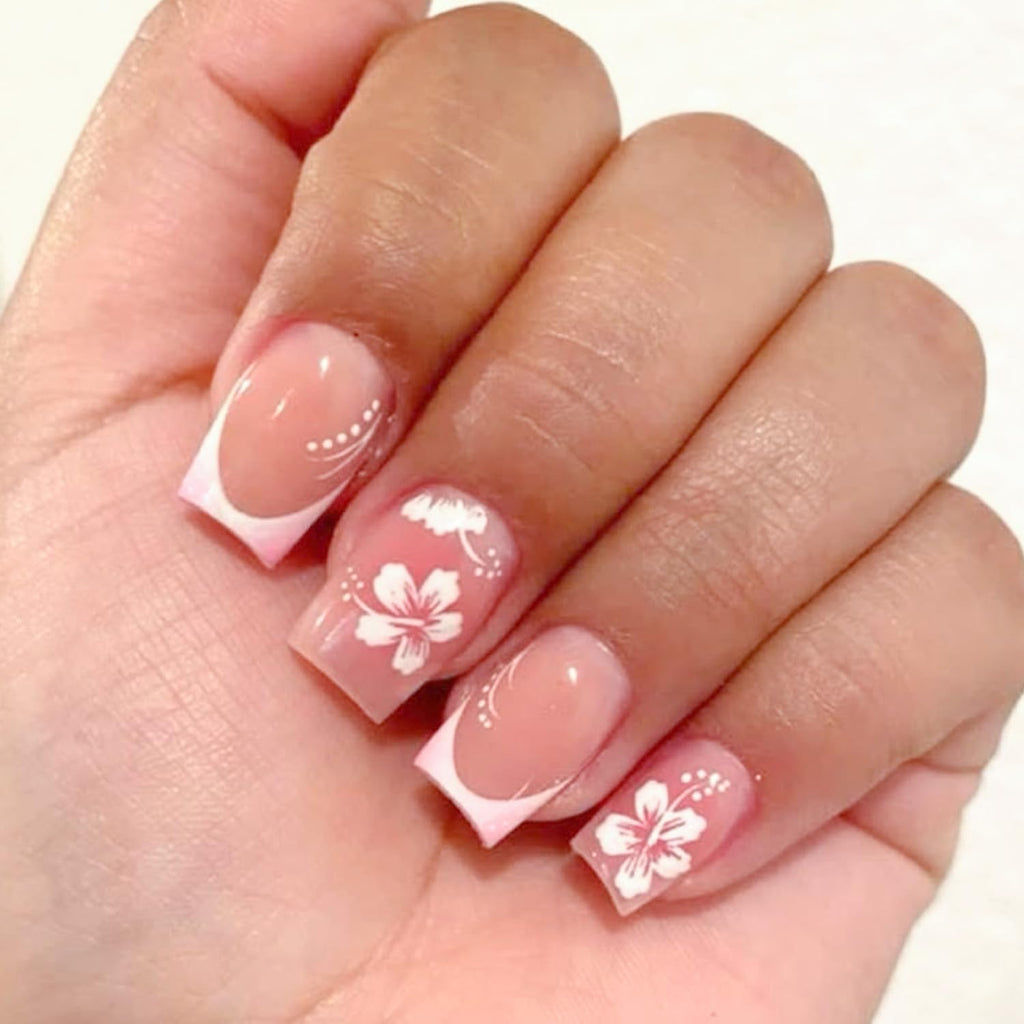 6 Packs (144 Pcs) | Reusable Press on Nails | Stick on Nails 12 Sizes-6 Styles | Cute Bow Nails : Beauty & Personal Care