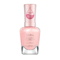 Sally Hansen Color Therapy Nail Polish | Biotin. Argan Oil. Long Lasting. Healthy Nails. Nail Strengthener. Semi-Opaque | 220 Rosy Quartz | Rosy Pink Nail Color : Beauty & Personal Care