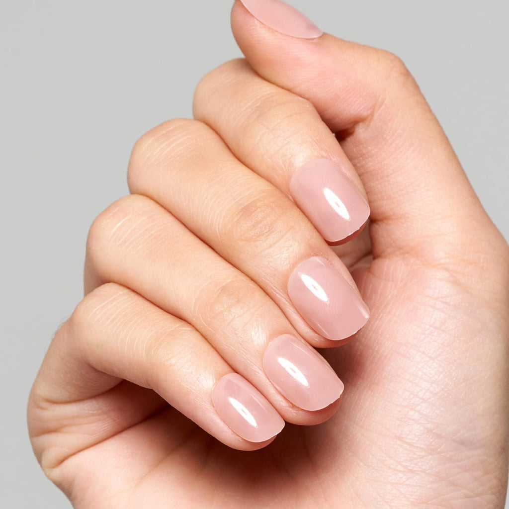 GLAMERMAID Nude Pink Short Press on Nails. Natural Extra Short Squoval Glue on Nails for Women. Coral Pink Square Jelly Soft Gel Fake Nails. Round Reusable Acrylic False Nails Manicure Kit for Women : Beauty & Personal Care
