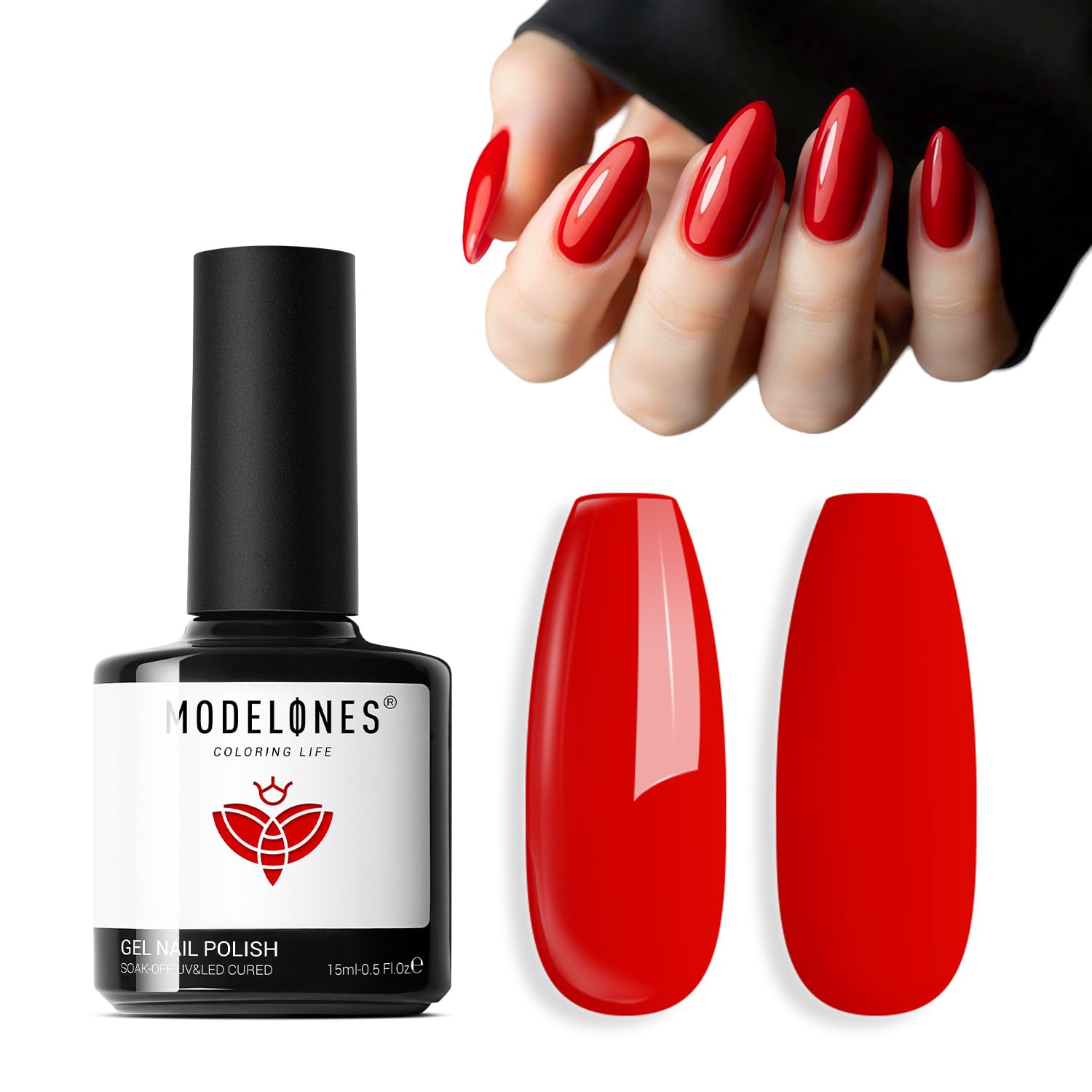 modelones Pink Gel Nail Polish Jelly Nude Pink Gel Polish French Tip Base Colors Translucent Soak Off U V Soap Nails for Nail Art Manicure at Home 15ML : Beauty & Personal Care