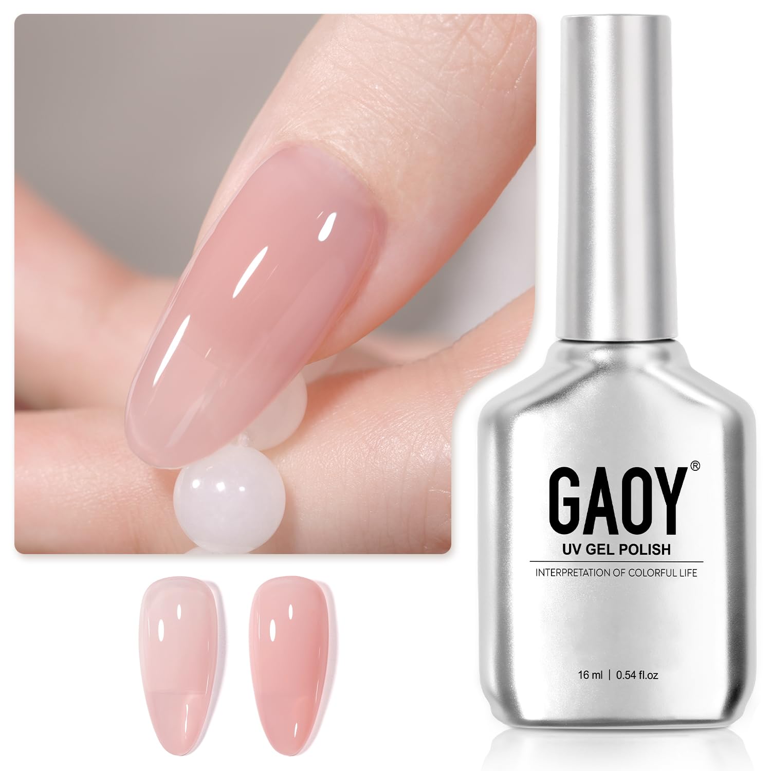 GAOY Red Gel Nail Polish. 16ml Soak Off Gel Polish. UV Light Cure for Nail Art DIY Manicure at Home. 1149 Dark Red Cherry : Beauty & Personal Care