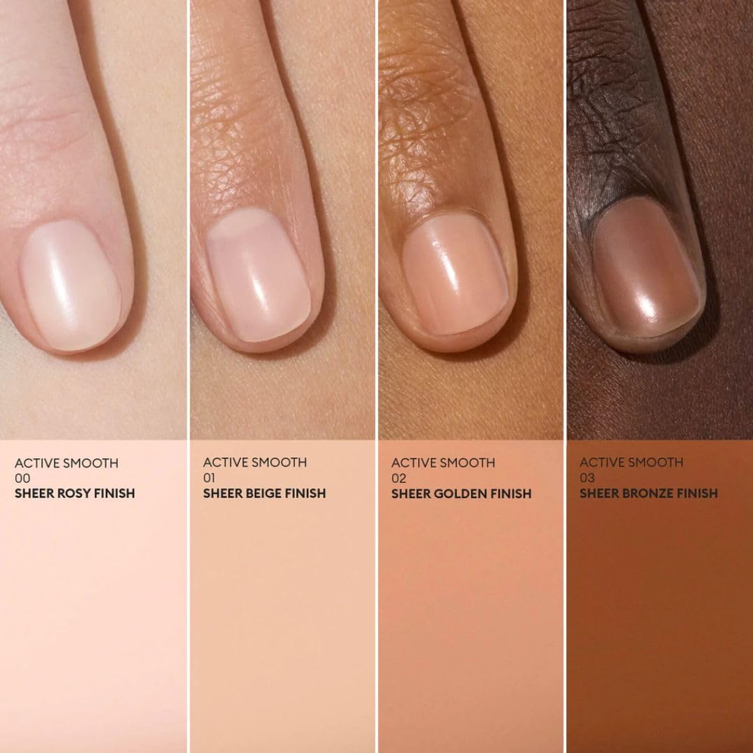 Manucurist Active Smooth 00 Nail Concealer Polish & Care - 2 in 1 Nude Nail Polish : Nail Strengthener and Growth - No Lamp - Ridge Filler for Nails - Natural Rosé Nail Polish : Beauty & Personal Care