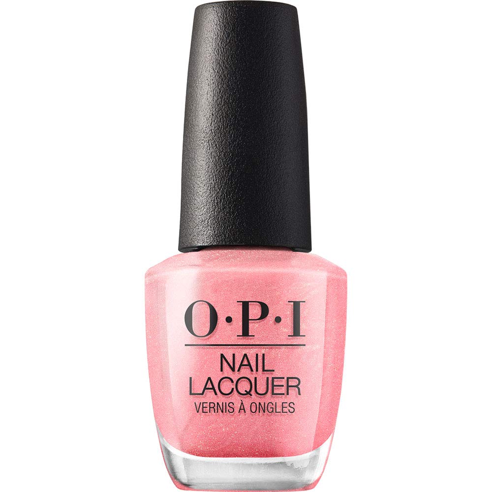 OPI Nail Lacquer Cajun Shrimp | Opaque Bright Orange Crème Chip Resistant Nail Polish | Fast Drying. Streak Free