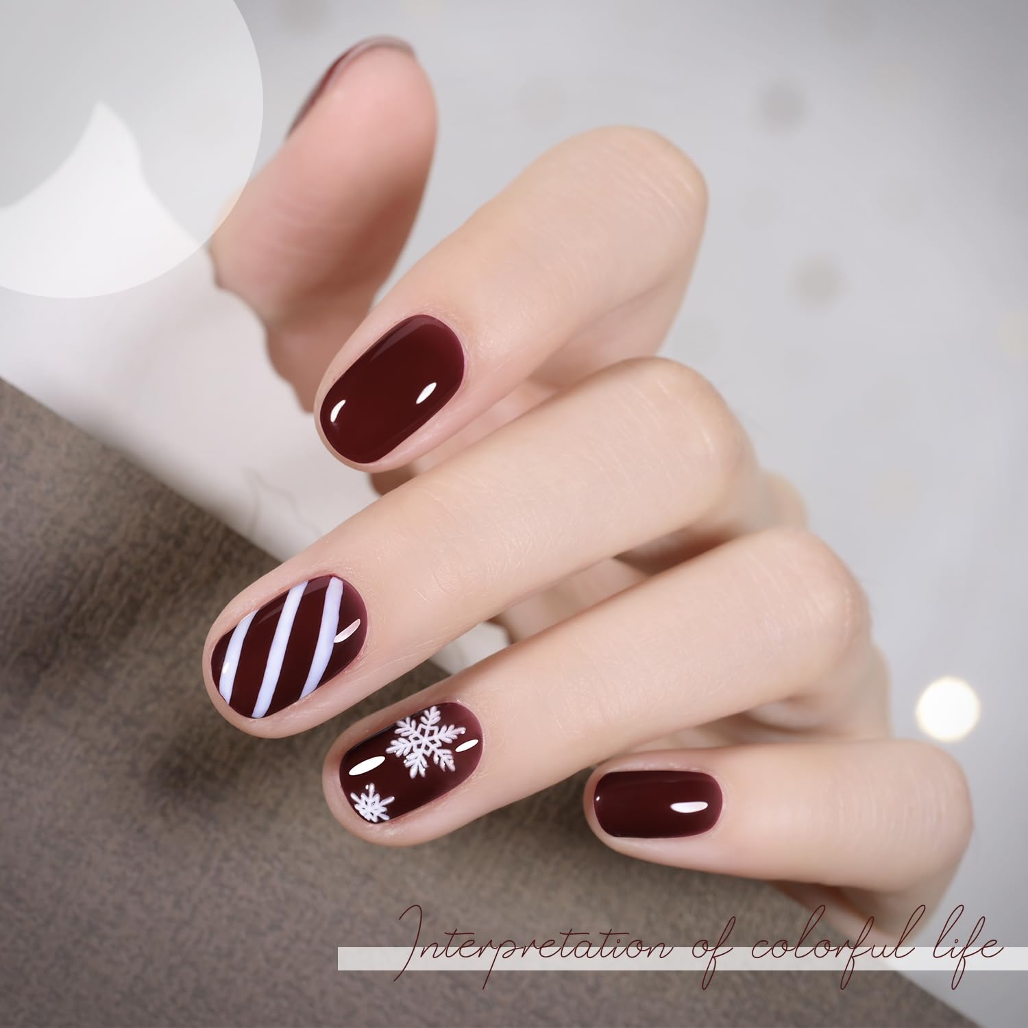 GAOY Red Gel Nail Polish. 16ml Soak Off Gel Polish. UV Light Cure for Nail Art DIY Manicure at Home. 1149 Dark Red Cherry : Beauty & Personal Care