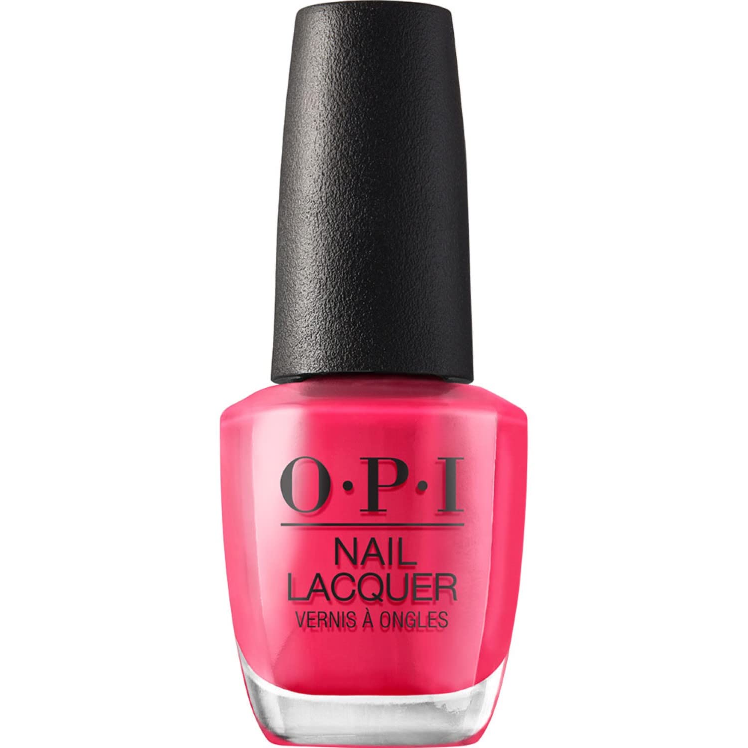 OPI Nail Lacquer Cajun Shrimp | Opaque Bright Orange Crème Chip Resistant Nail Polish | Fast Drying. Streak Free
