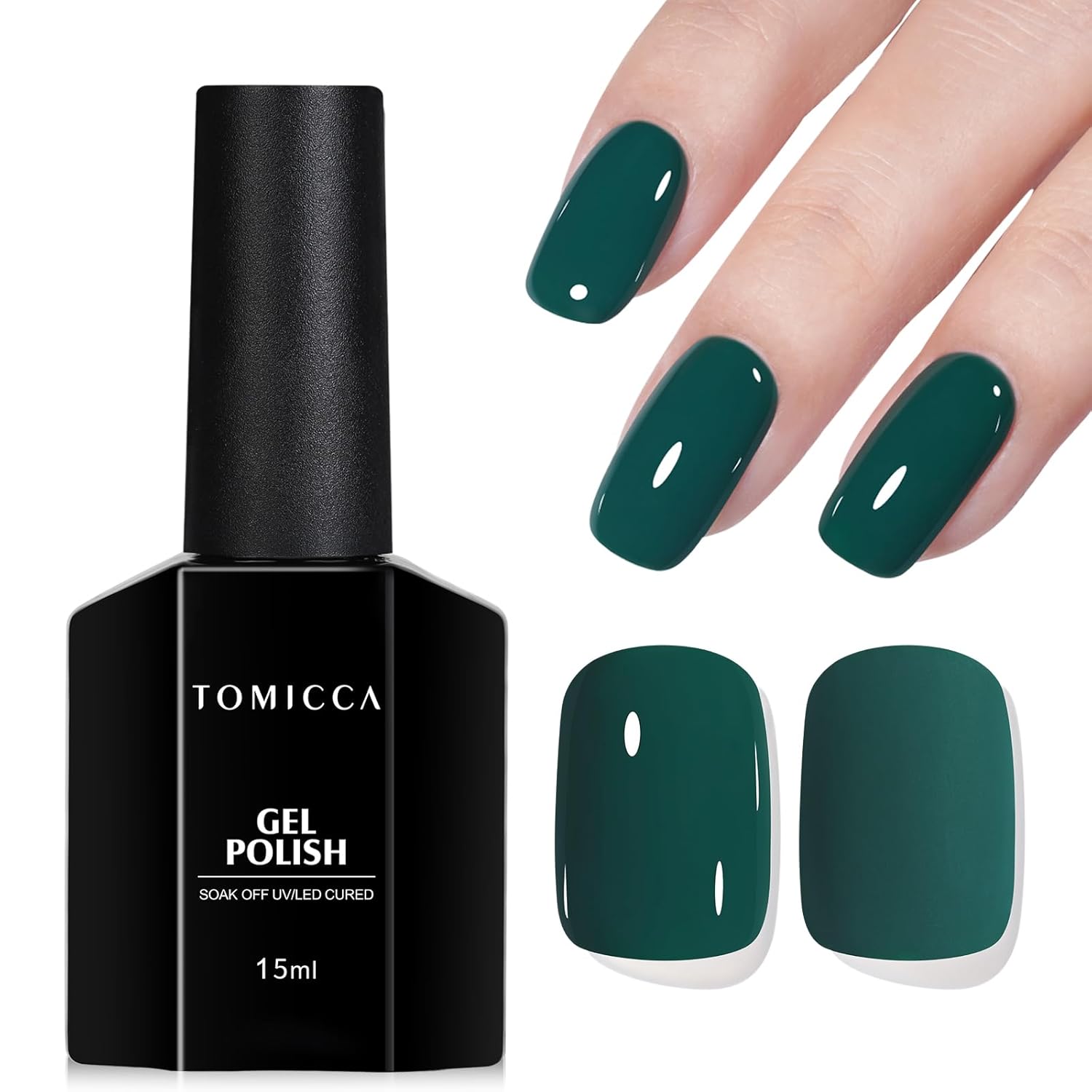 TOMICCA Nude Gel Nail Polish.15ml Light Nude Gel Polish.Soak Off Uv Led Cure Needed .Color Long Lasting Translucent Nail Art Manicure French Salon Diy Design Gifts For Woman : Beauty & Personal Care