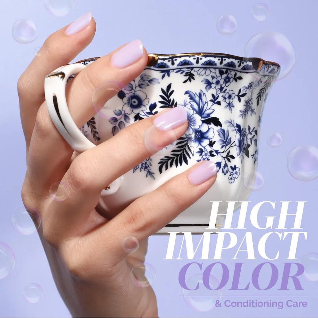 LONDONTOWN Lakur Nail Polish – Blue. Cloud Nine. 0.4 Fl Oz. Long-Lasting. Streak-Free. Chip-Resistant | 21+ Free Non-Toxic Vegan Nail Color. Strengthens & Hydrates Nails : Beauty & Personal Care