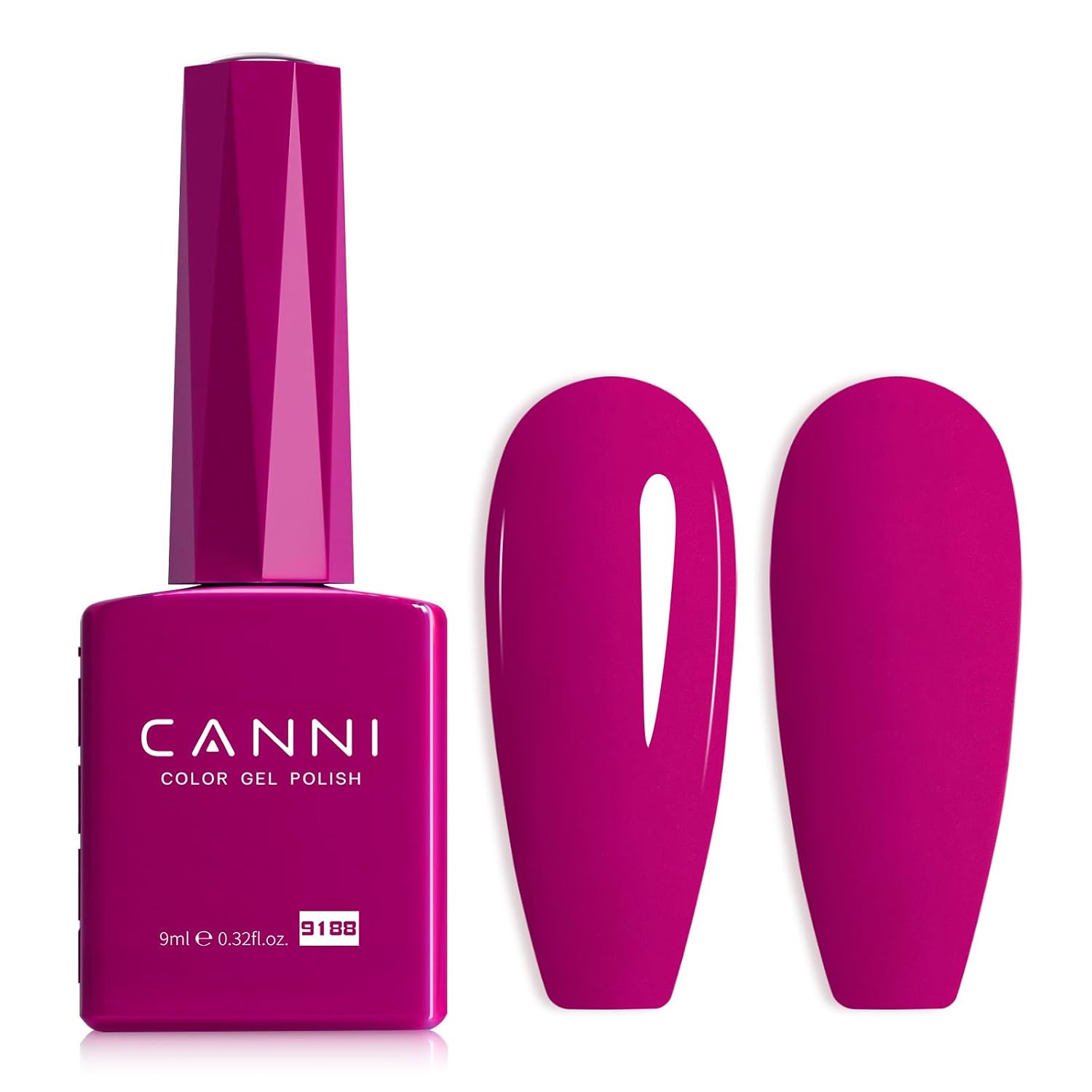CANNI Light Pink Gel Nail Polish. 1Pcs Baby Pink Gel Polish Soft Pale Color High Gloss Soak Off U V Nail Manicure Salon DIY : Beauty & Personal Care