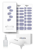 ohora Semi Cured Gel Nail Strips (N Pastel) - Yellow. Ombre. Works with Any UV/LED Lamps. Salon-Quality. Long Lasting. Easy to Apply & Remove - Includes 2 Prep Pads. Nail File & Wooden Stick : Beauty & Personal Care