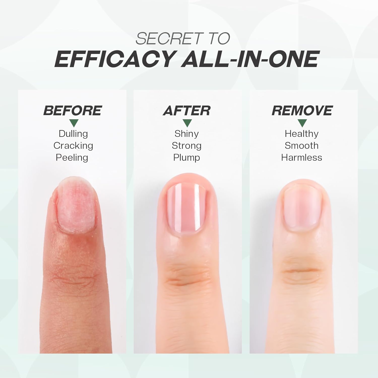 Glamonade Base Top Coat Nail Polish: 2 in 1 Clear High Shine Quick Dry Nail Polish Color Protection Long Lasting Polish Resists Smudging Chipping Fading Fast Air Dry Nail Coat for Women : Beauty & Personal Care