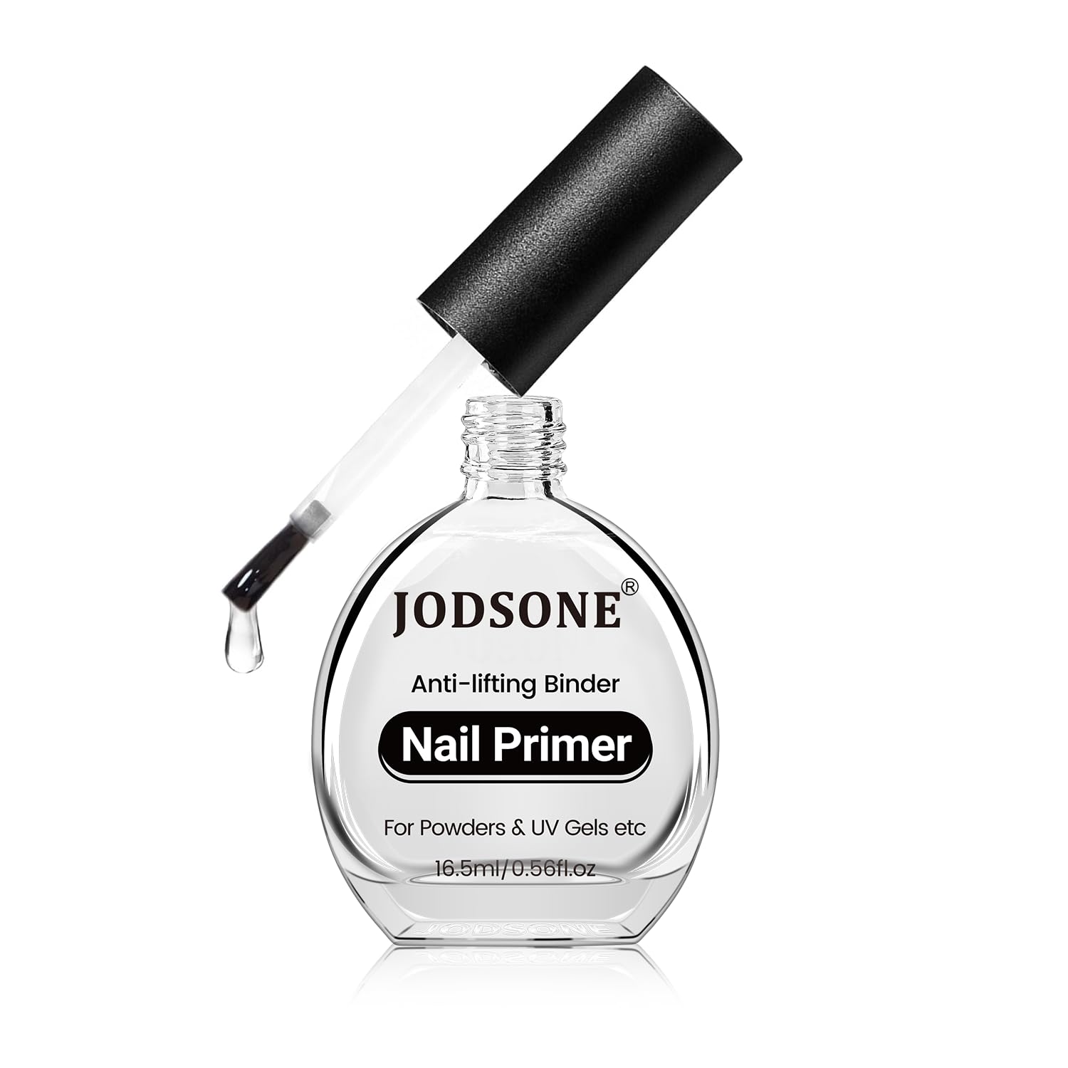 JODSONE 2 Bottles of Top Coat Base Coat Set No Wipe Foundation Combination Bright Surface At Home DIY Nail Salon Girl Gift : Beauty & Personal Care