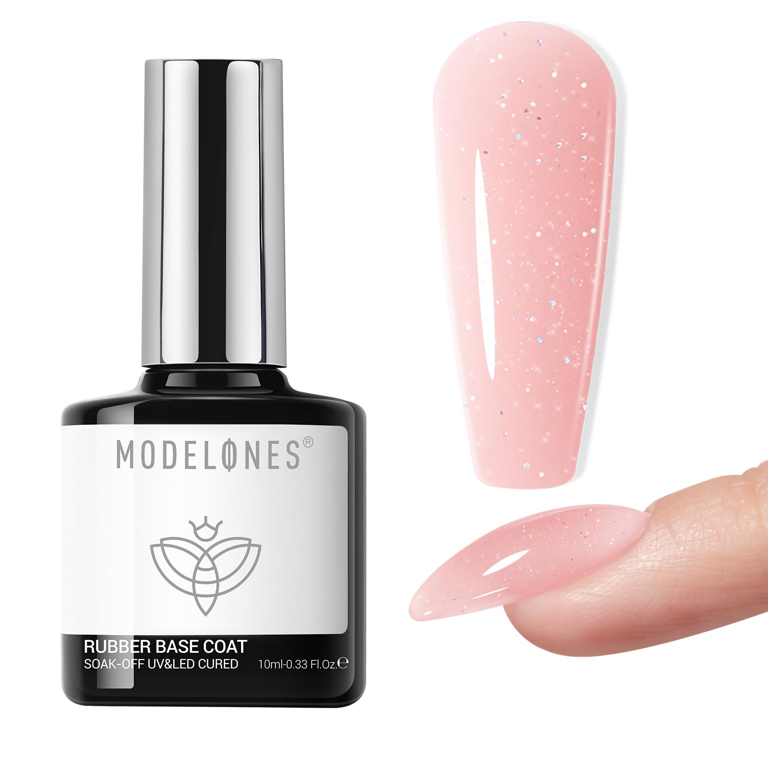 modelones Gel Top Coat. 15 ml 2026 Upgrade Super Shiny Base and Top Coat Set. Soak Off Nail Lamp Acid Free No Wipe Clear Base Top Gel Nail Polish : Beauty & Personal Care