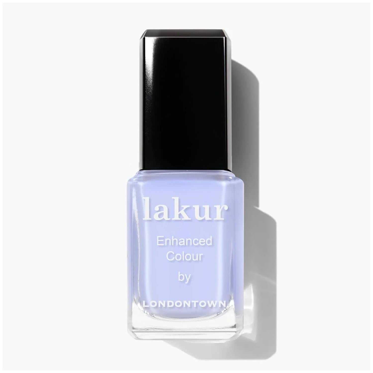 LONDONTOWN Lakur Nail Polish – Blue. Cloud Nine. 0.4 Fl Oz. Long-Lasting. Streak-Free. Chip-Resistant | 21+ Free Non-Toxic Vegan Nail Color. Strengthens & Hydrates Nails : Beauty & Personal Care