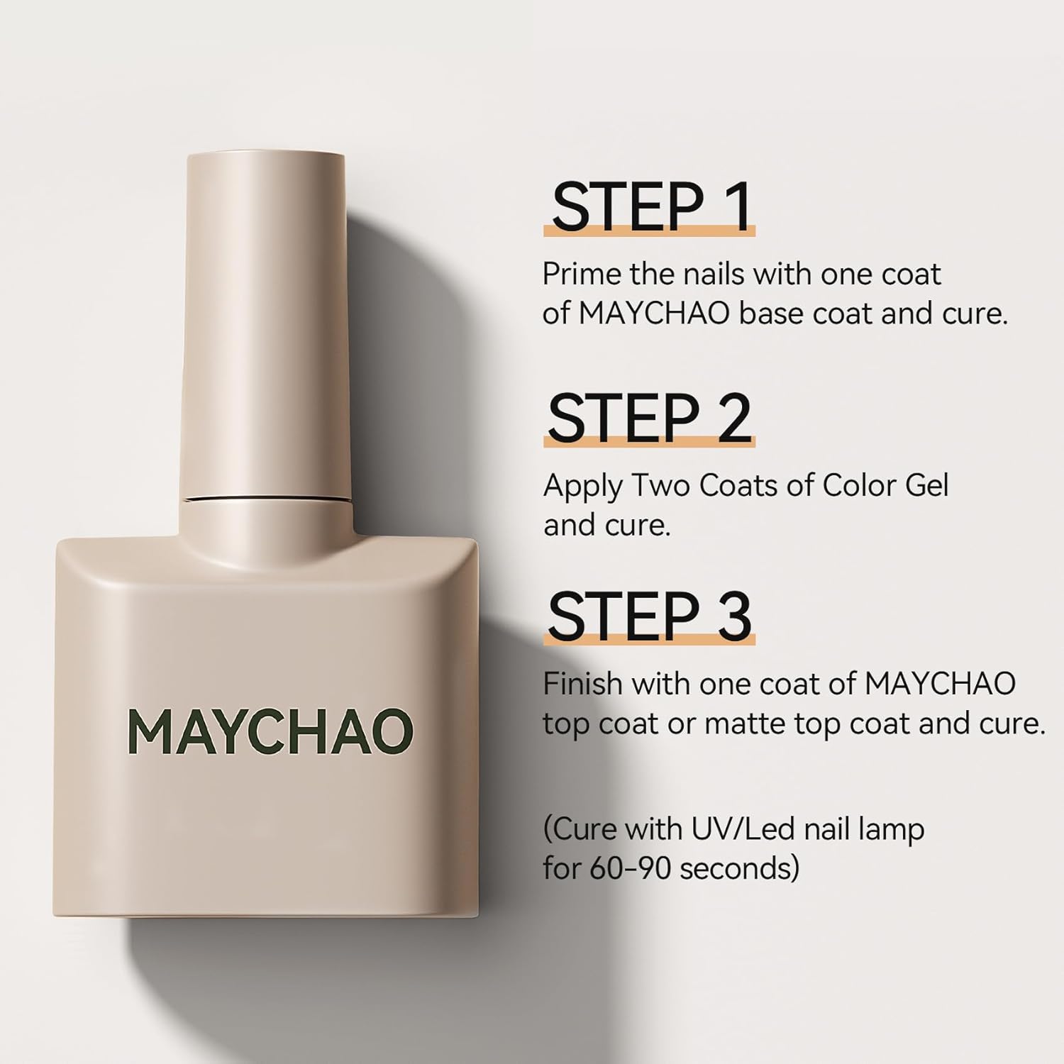 MAYCHAO 15ML Blue Gel Nail Polish 1Pc Baby Blue Gel Polish Soak Off UV LED Nail Polish Nail Art Starter Manicure Salon DIY at Home. 0.5 OZ : Beauty & Personal Care