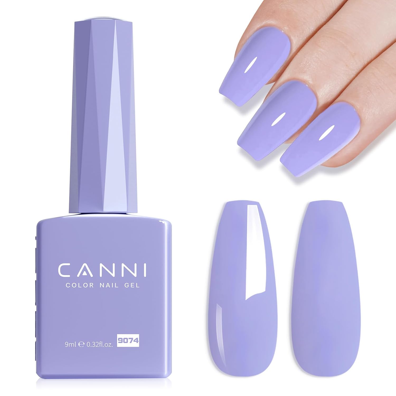 CANNI Light Pink Gel Nail Polish. 1Pcs Baby Pink Gel Polish Soft Pale Color High Gloss Soak Off U V Nail Manicure Salon DIY : Beauty & Personal Care