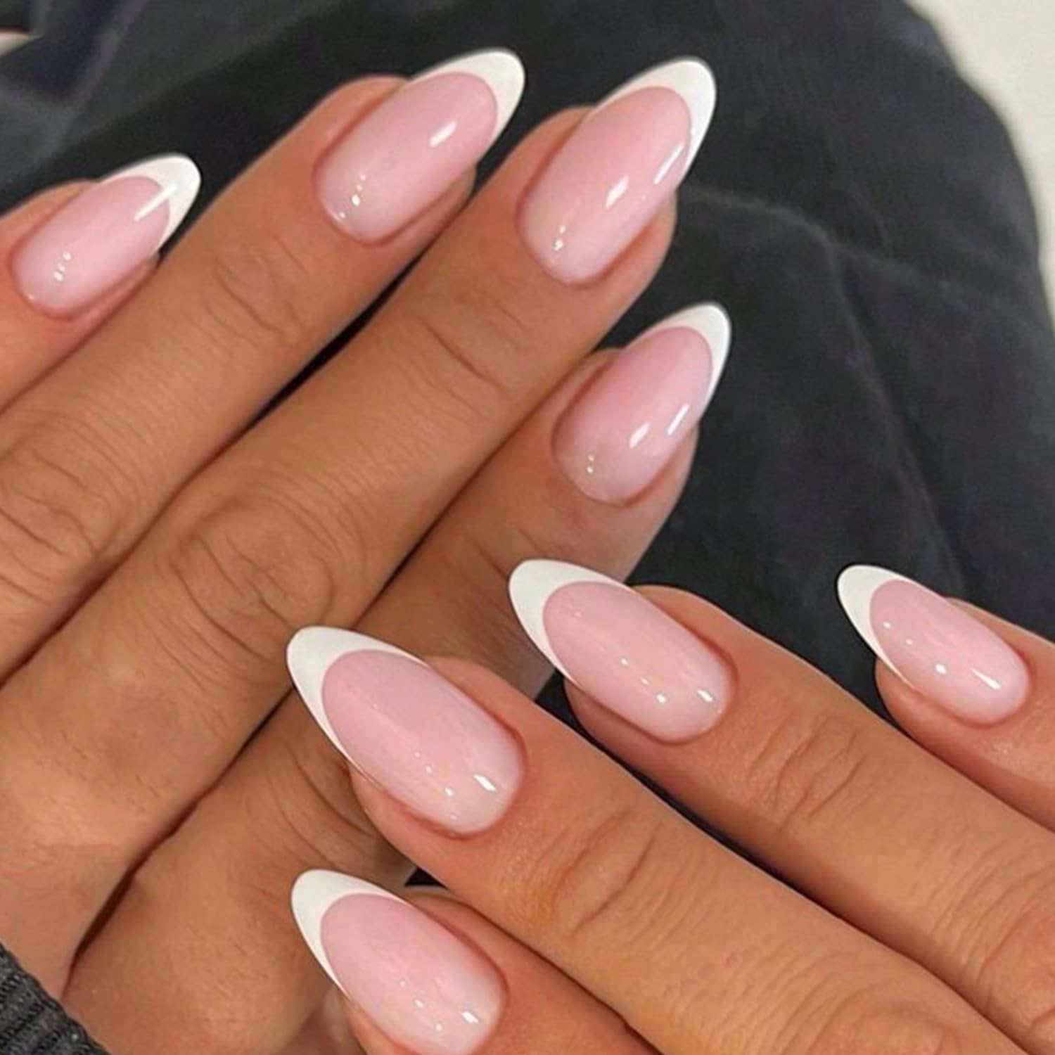 Modelones Press on Nails Short. Oval Spring Fake Nails. Reusable Nail Kit with Nail Glue Adhesive Tabs Mini Nail File. Nails Press Ons 32Pcs 16Sizes. Women Girl Gift. Pink Ombre : Beauty & Personal Care