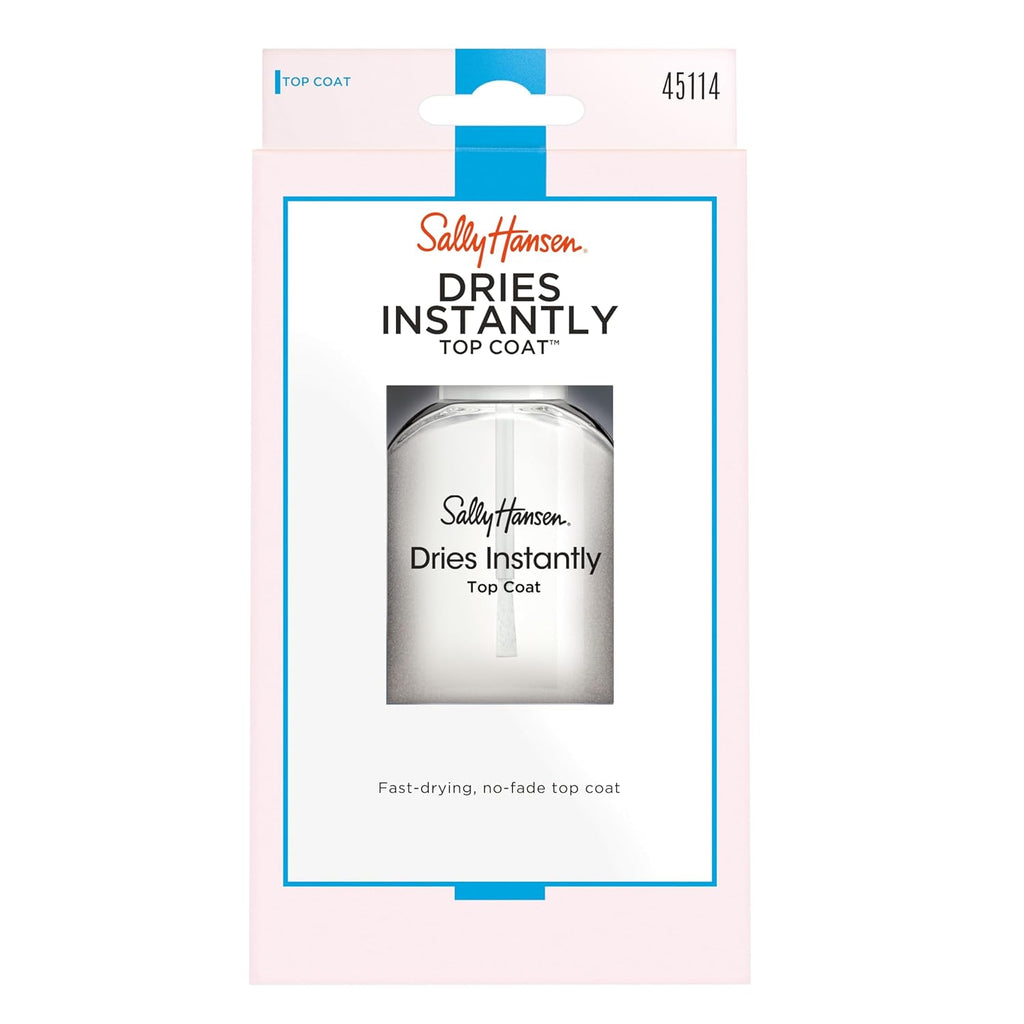 Sally Hansen Insta-Dri®. Dries Instantly Top Coat. Quick Dry. Long Lasting. Streak-Free Shine. Clear Nail Polish : Beauty & Personal Care