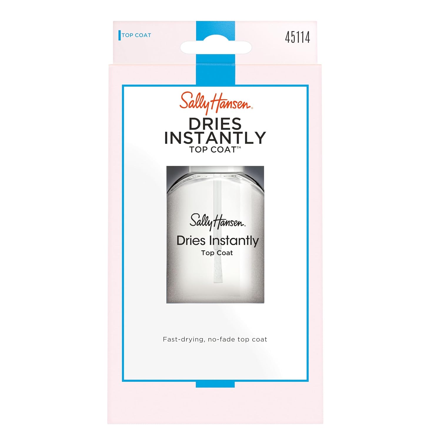 Sally Hansen Insta-Dri®. Dries Instantly Top Coat. Quick Dry. Long Lasting. Streak-Free Shine. Clear Nail Polish : Beauty & Personal Care