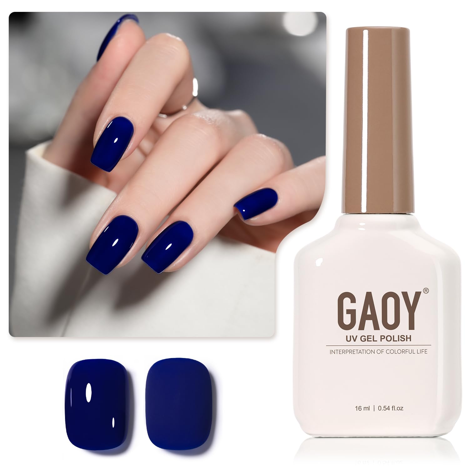 GAOY Sheer Light Pink Gel Nail Polish. 16ml Jelly Milky White Peach Translucent Color 1352 UV Light Cure Gel Polish for Nail Art DIY Manicure and Pedicure at Home : Beauty & Personal Care