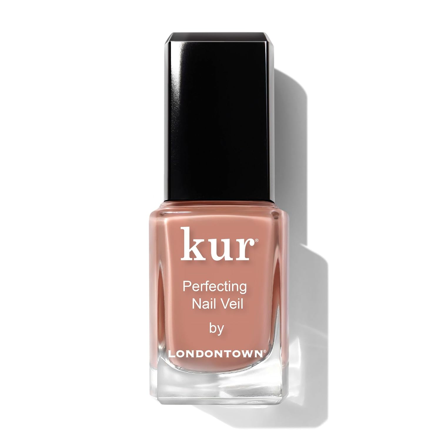 LONDONTOWN Perfecting Nail Veil. Sheer. Buildable Nail Tint Plus Nail Strengthener. Hydrates & Conditions Nails. #3 Violet Mauve Tint. 0.4 Fl Oz : Beauty & Personal Care