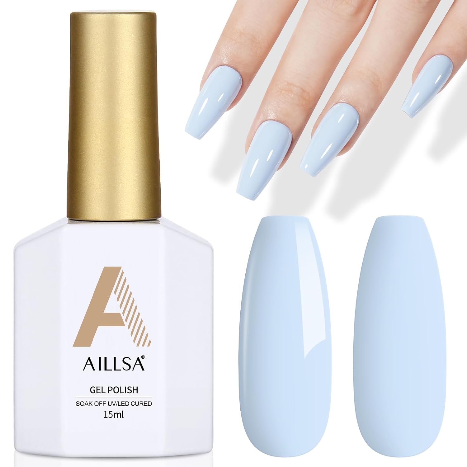 AILLSA Gel Nail Polish Nude Pink Gel Polish Sheer Neutral Color Jelly Gels Nail Polish Natural Translucent Soak Off U V Nails for Nail Art French Manicure at Home 0.51 Fl Oz /GB49 : Beauty & Personal Care