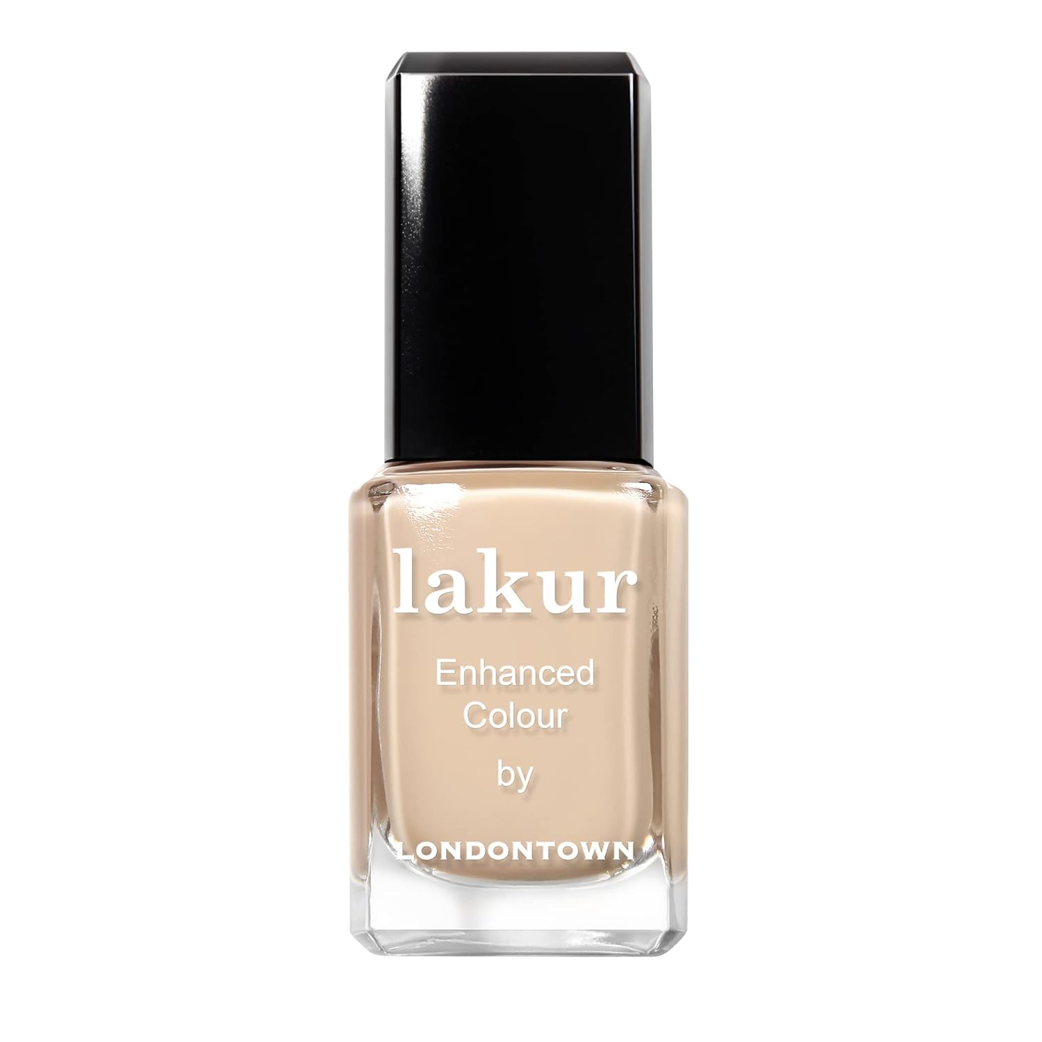 LONDONTOWN Lakur Nail Polish – Nude & Brown Shades. Champagne in Bed. 0.4 Fl Oz. Long-Lasting. Streak-Free. Chip-Resistant | 21+ Free Non-Toxic Vegan Nail Color. Strengthens & Hydrates Nails : Beauty & Personal Care