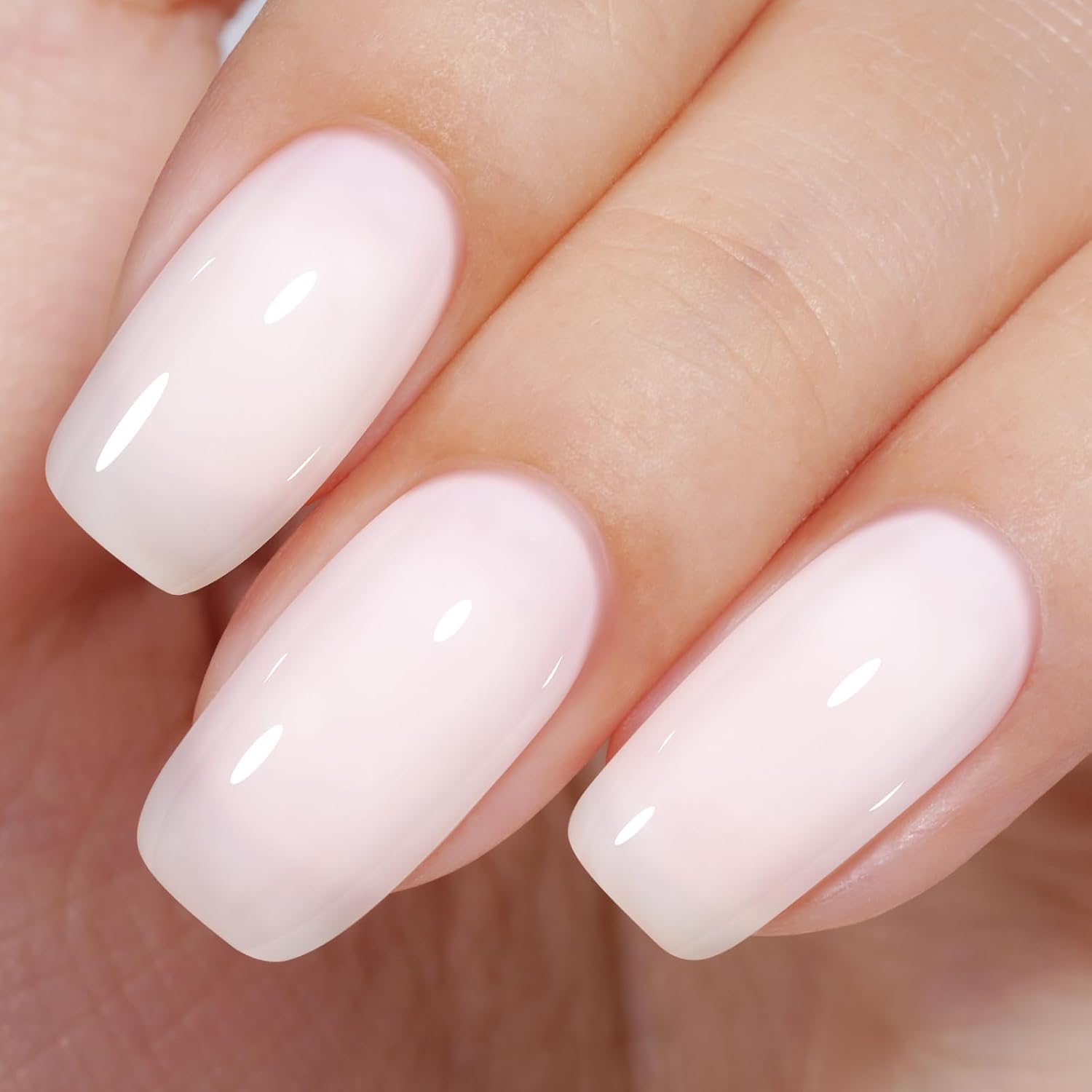 AILLSA Milky Pink Nude Gel Nail Polish. 15ml Translucent Soak Off UV LED Light Cure Gel Polish. Long Lasting for French Nail Art Salon DIY Manicure at Home : Beauty & Personal Care