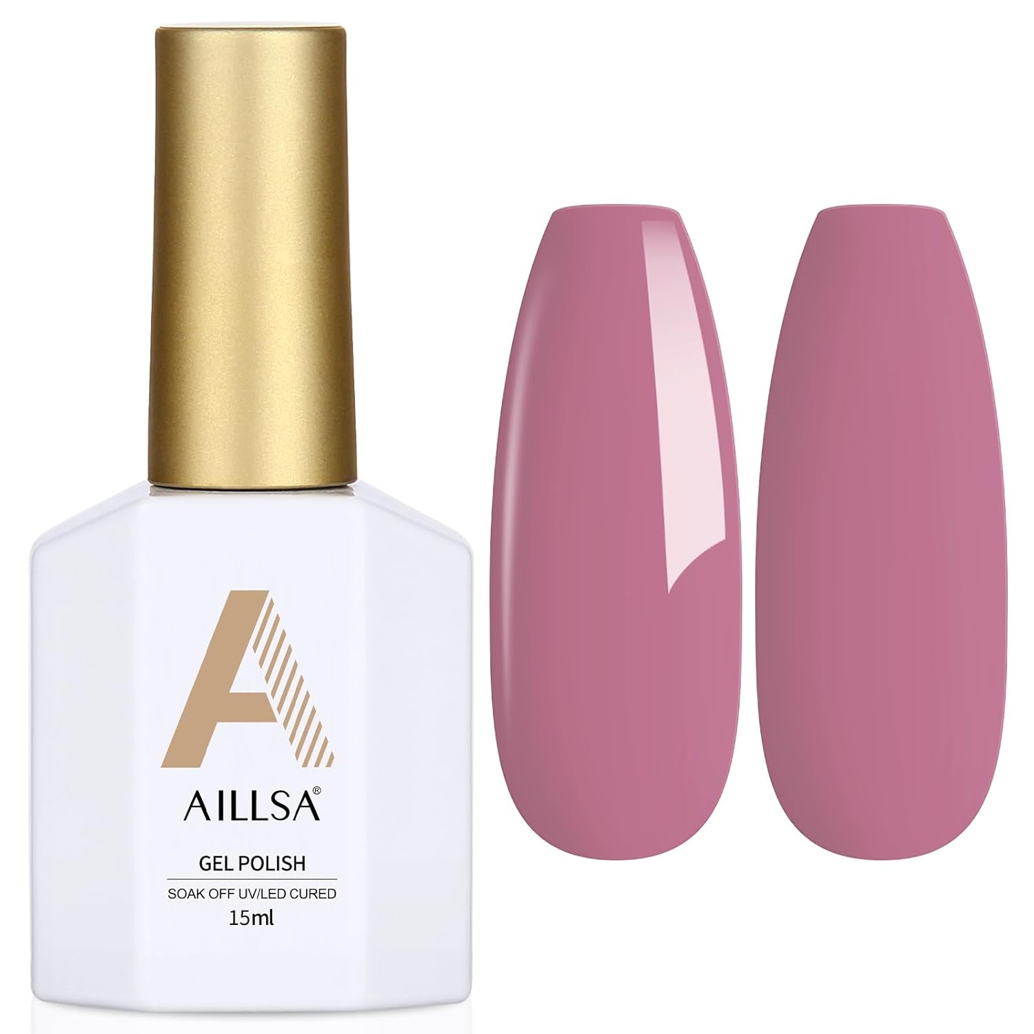 AILLSA Gel Nail Polish Nude Pink Gel Polish Sheer Neutral Color Jelly Gels Nail Polish Natural Translucent Soak Off U V Nails for Nail Art French Manicure at Home 0.51 Fl Oz /GB49 : Beauty & Personal Care