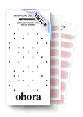 ohora Semi Cured Gel Nail Strips (N Cream Light) - Nude. Solid. Works with Any UV/LED Lamps. Salon-Quality. Long Lasting. Easy to Apply & Remove - Includes 2 Prep Pads. Nail File & Wooden Stick : Beauty & Personal Care