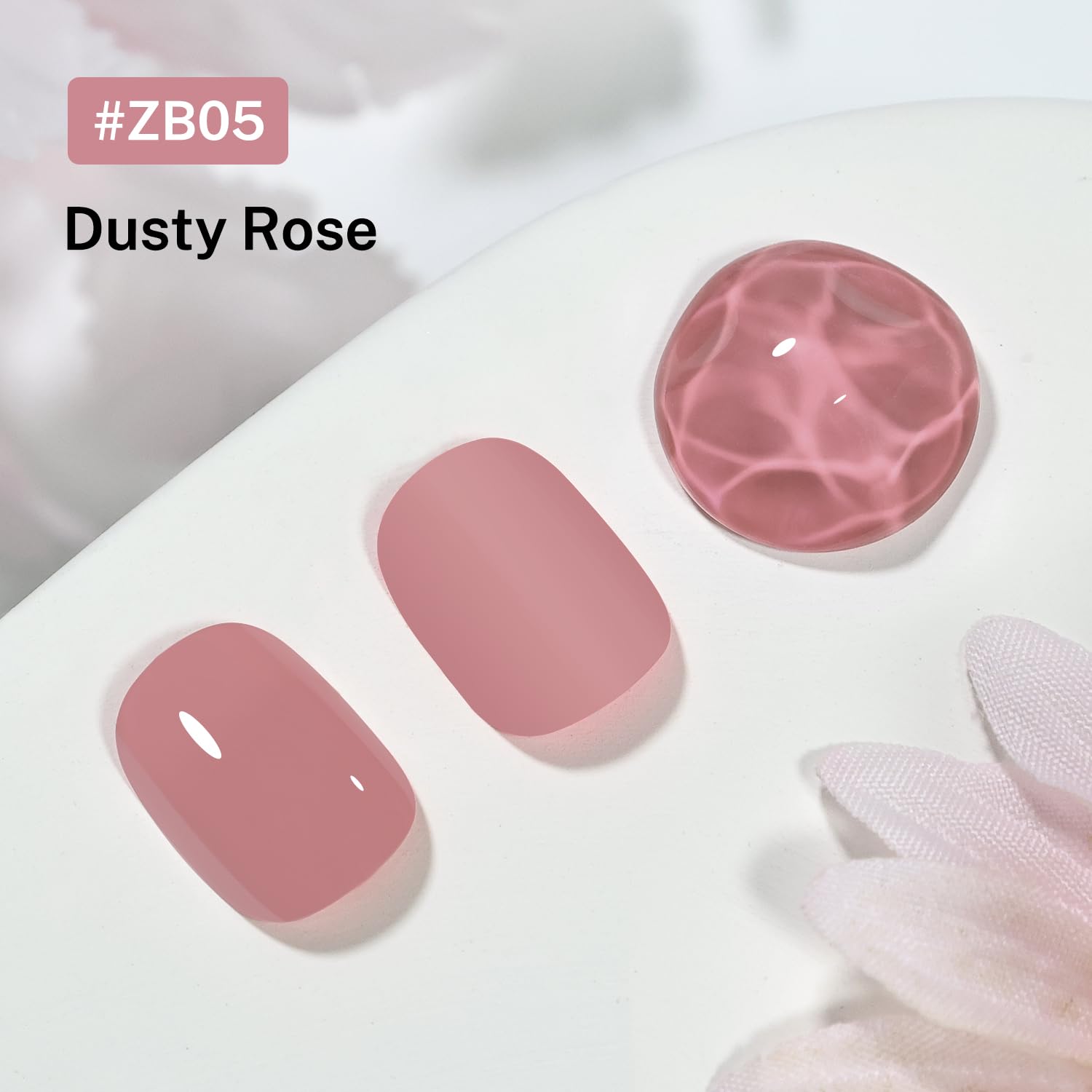 OpenLive 16.5ml Dusty Rose Nail Polish Large Volume Quick Drying Light Pink Nail Polish. Fast Drying and Long Lasting Color Nail Art DIY Home Manicure Gift for Women : Beauty & Personal Care