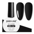JODSONE 10ml Black Gel Nail Polish Black Gel Polish Soak Off Led Gel Polish Nail Art Manicure Salon Diy Need U V Lamp : Beauty & Personal Care