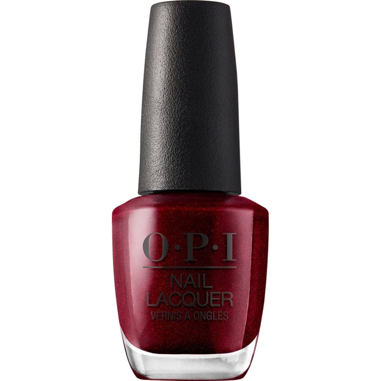 OPI Nail Lacquer Cajun Shrimp | Opaque Bright Orange Crème Chip Resistant Nail Polish | Fast Drying. Streak Free