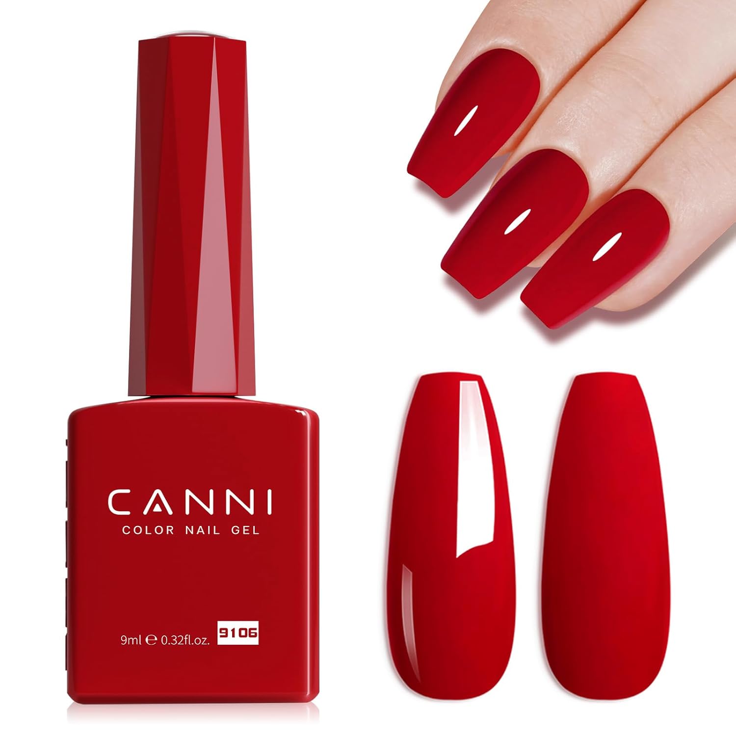 CANNI Light Pink Gel Nail Polish. 1Pcs Baby Pink Gel Polish Soft Pale Color High Gloss Soak Off U V Nail Manicure Salon DIY : Beauty & Personal Care