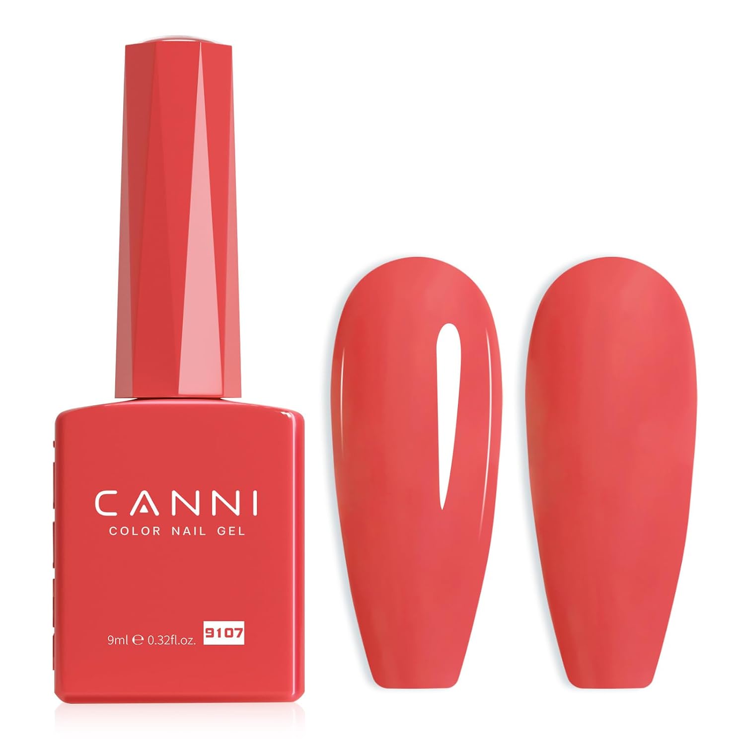CANNI Light Pink Gel Nail Polish. 1Pcs Baby Pink Gel Polish Soft Pale Color High Gloss Soak Off U V Nail Manicure Salon DIY : Beauty & Personal Care