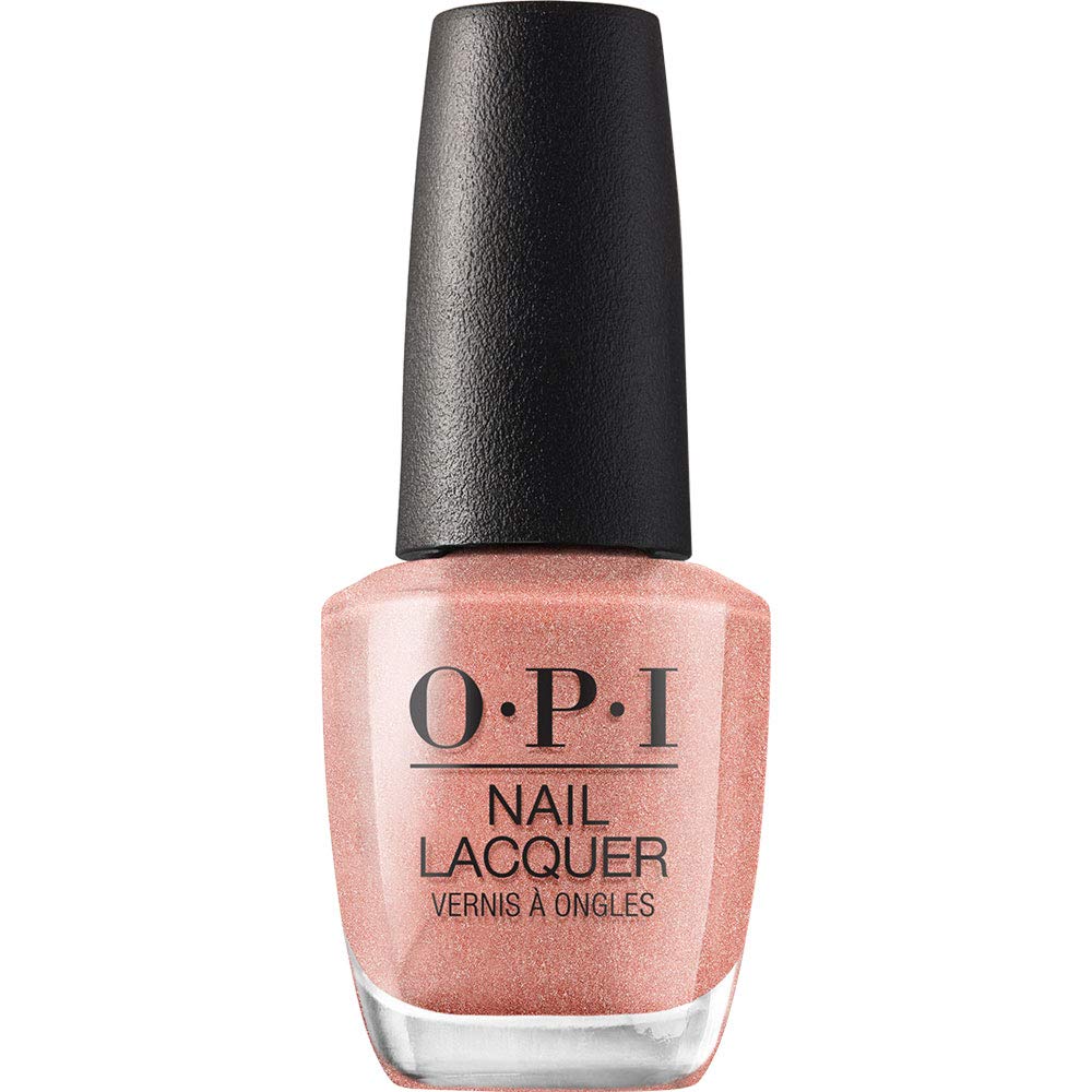 OPI Nail Lacquer Bubble Bath | Sheer Nude Pink Crème Chip Resistant Nail Polish | Fast Drying. Streak Free