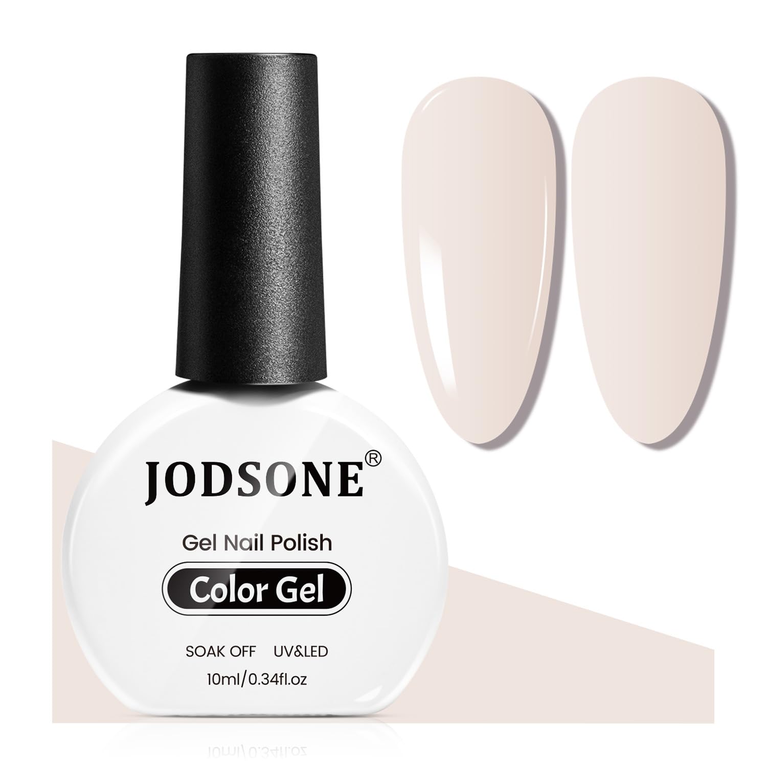 JODSONE Pastel Yellow Gel Nail Polish 10ml Soak Off LED Gel Polish Butter Yellow Nail Color Salon Quality Long-Lasting Low Odor (Need U V Lamp Curing) : Beauty & Personal Care