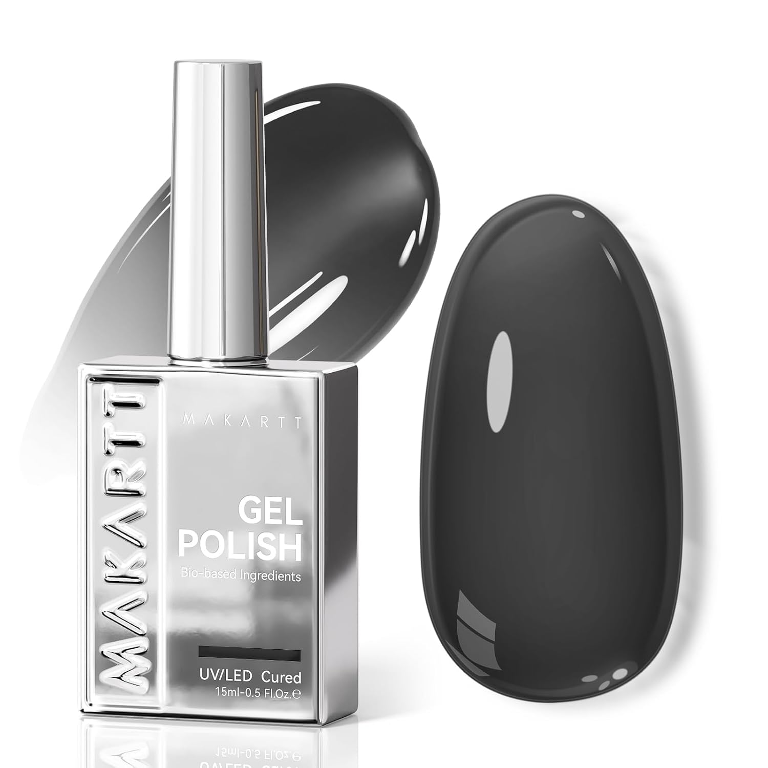 Makartt Milky Pink Gel Nail Polish: 15ML Hema-Free Jelly Baby Pink Nail Polish Sheer Translucent Effect Soak Off UV LED Nail Art Manicure DIY Home Salon Gift for Women : Beauty & Personal Care