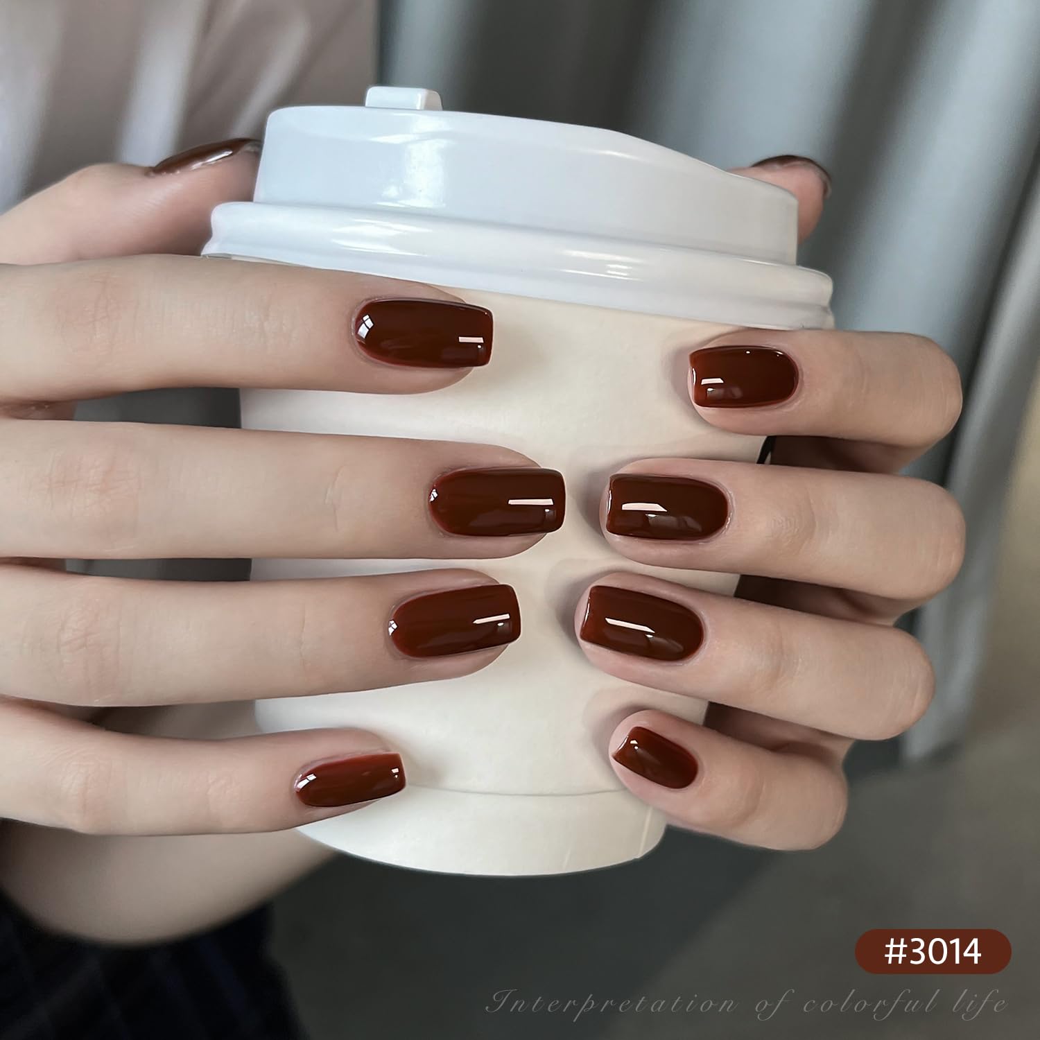 GAOY Nude Brown Gel Nail Polish Set. 6 Colors Beige Chocolate Caramel. UV Cure Gel for DIY Manicure at Home : Beauty & Personal Care