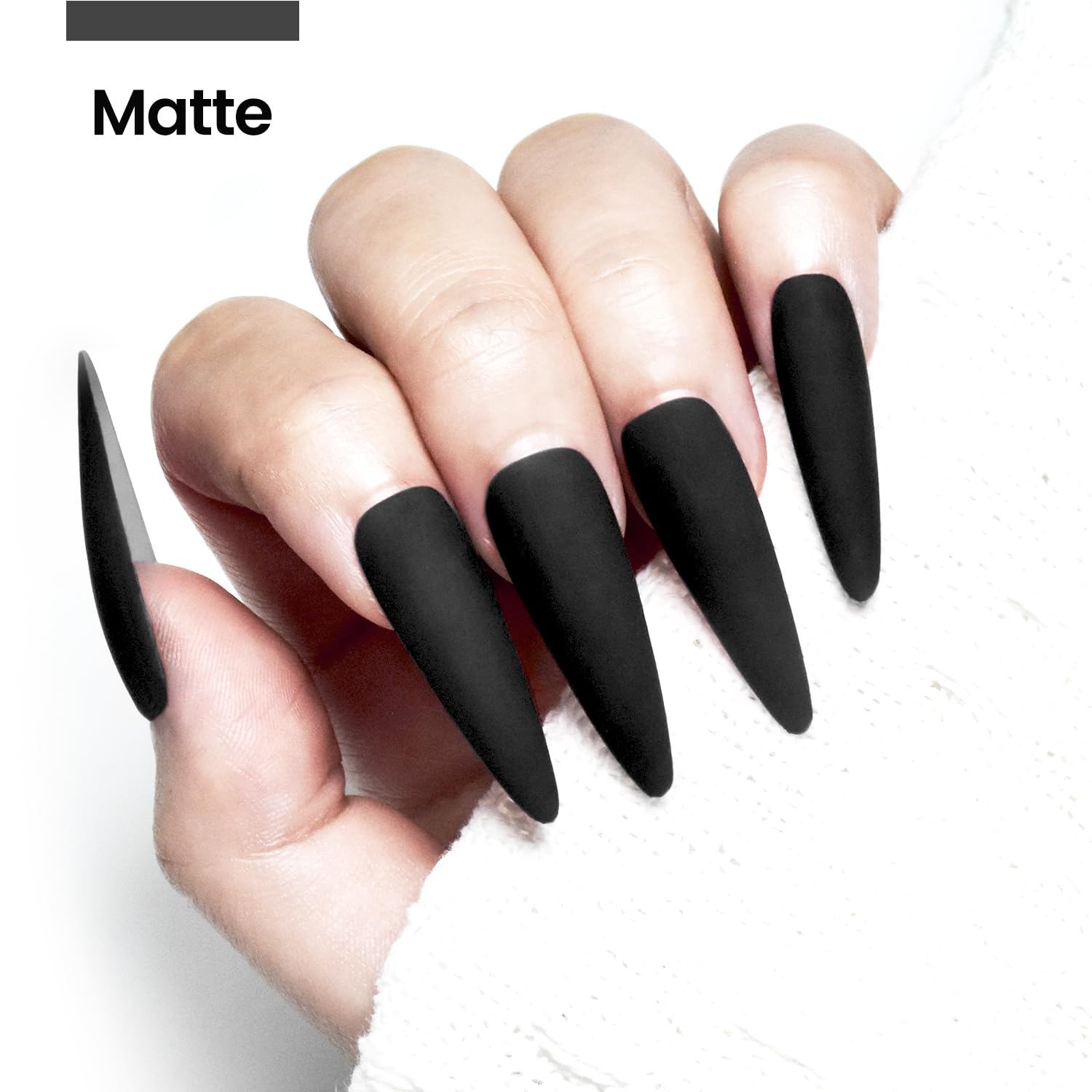 JODSONE 10ml Black Gel Nail Polish Black Gel Polish Soak Off Led Gel Polish Nail Art Manicure Salon Diy Need U V Lamp : Beauty & Personal Care