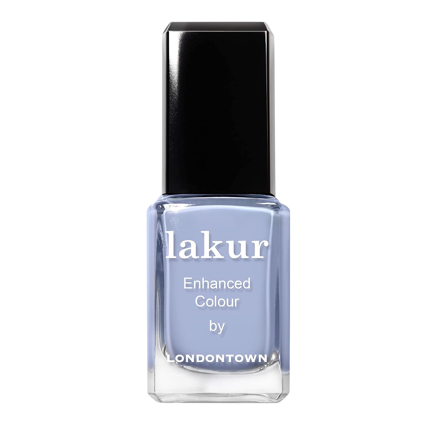 LONDONTOWN Lakur Nail Polish – Blue. Cloud Nine. 0.4 Fl Oz. Long-Lasting. Streak-Free. Chip-Resistant | 21+ Free Non-Toxic Vegan Nail Color. Strengthens & Hydrates Nails : Beauty & Personal Care