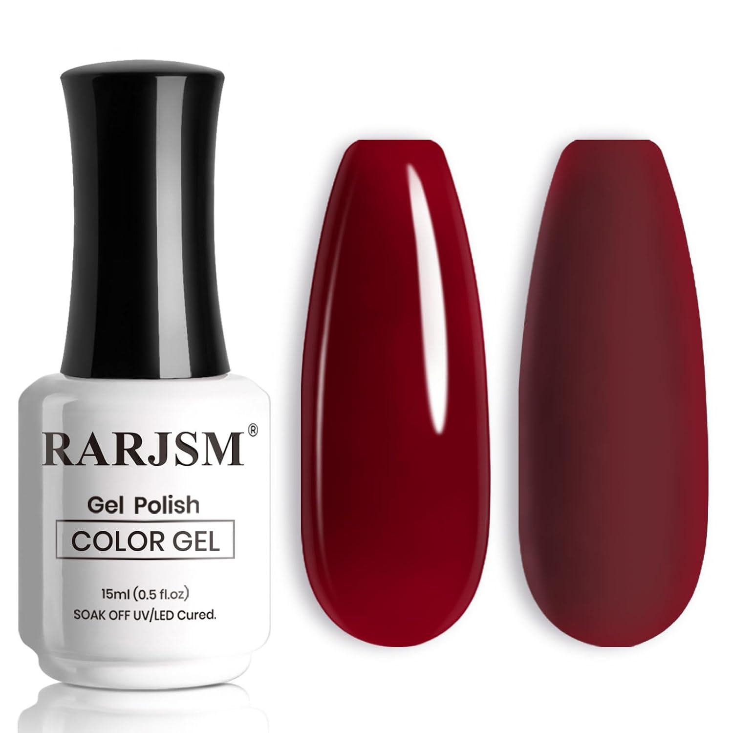 RARJSM Nude Gel Polish Sheer Rose Pink Gel Nail Polish Clear Pink French Manicure Nude Pink Jelly Nail GelPolish Varnish Curing Requires 1pcs 15ml LED UV Gel Soak Off for Home Salon Nail Art DIY : Beauty & Personal Care