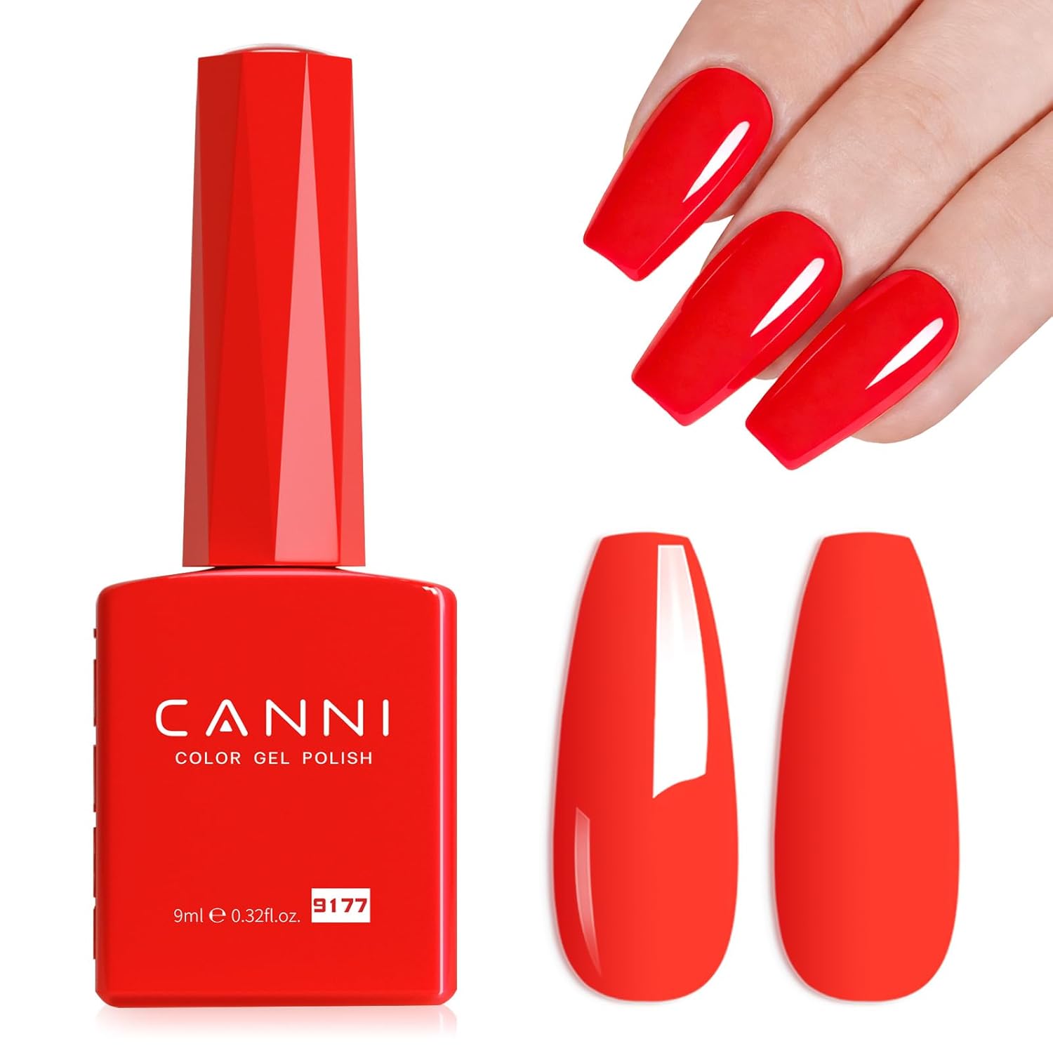 CANNI Light Pink Gel Nail Polish. 1Pcs Baby Pink Gel Polish Soft Pale Color High Gloss Soak Off U V Nail Manicure Salon DIY : Beauty & Personal Care