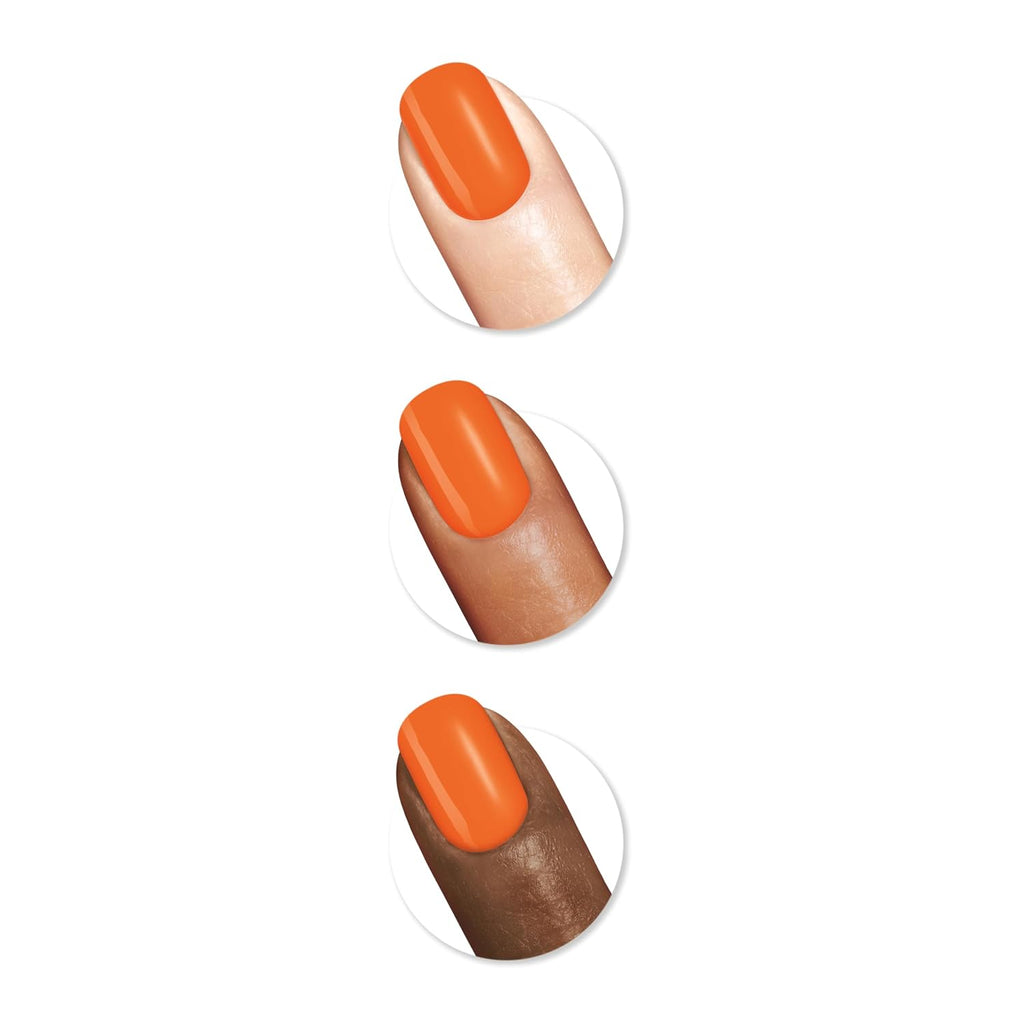 Sally Hansen Insta-Dri Nail Polish | Quick Dry. Long Lasting. Streak-Free Shine | Opaque. Glossy | 357 Time Warmth | Burnt Orange Nail Color : Beauty & Personal Care