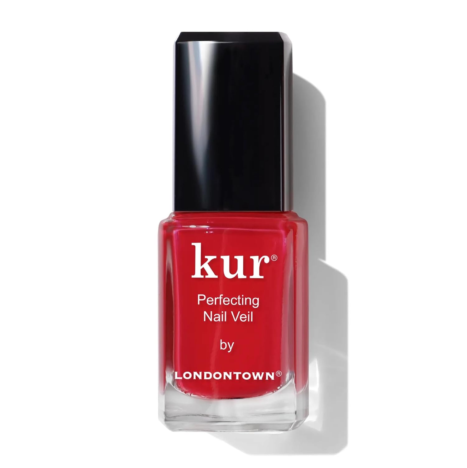 LONDONTOWN Perfecting Nail Veil. Sheer. Buildable Nail Tint Plus Nail Strengthener. Hydrates & Conditions Nails. #3 Violet Mauve Tint. 0.4 Fl Oz : Beauty & Personal Care