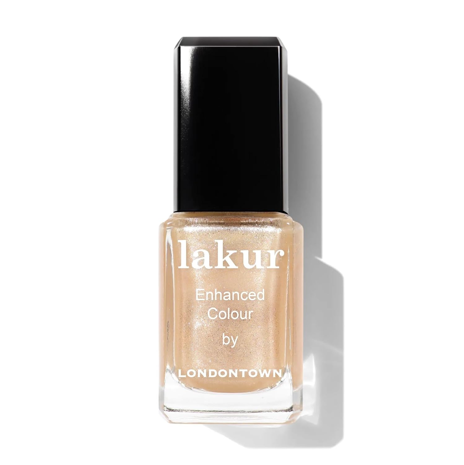 LONDONTOWN Lakur Nail Polish – Nude & Brown Shades. Champagne in Bed. 0.4 Fl Oz. Long-Lasting. Streak-Free. Chip-Resistant | 21+ Free Non-Toxic Vegan Nail Color. Strengthens & Hydrates Nails : Beauty & Personal Care