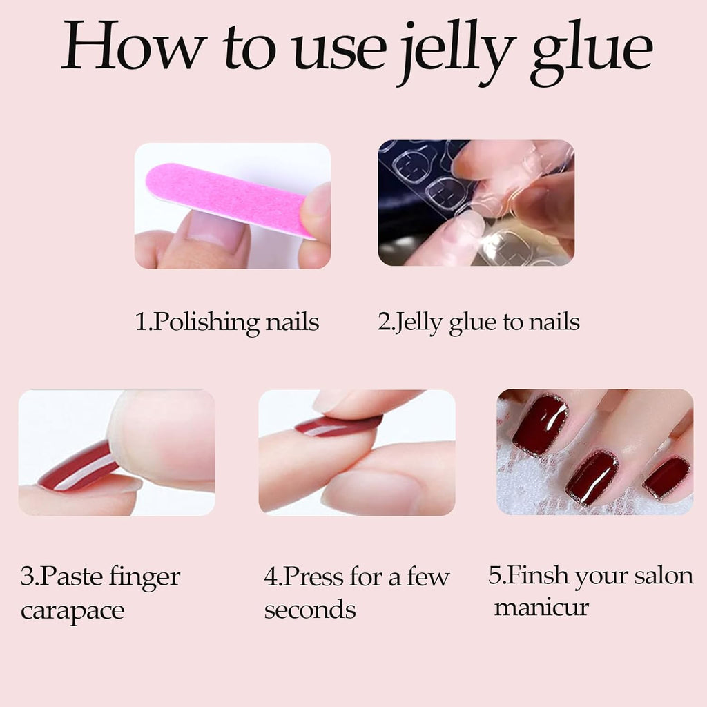 WAFOLOZE Nails Press ons.White Ombre Short Square Press on Nails Fake Nails Glossy Acrylic Artificial Nails Stick on Nails for Women 24Pcs : Beauty & Personal Care