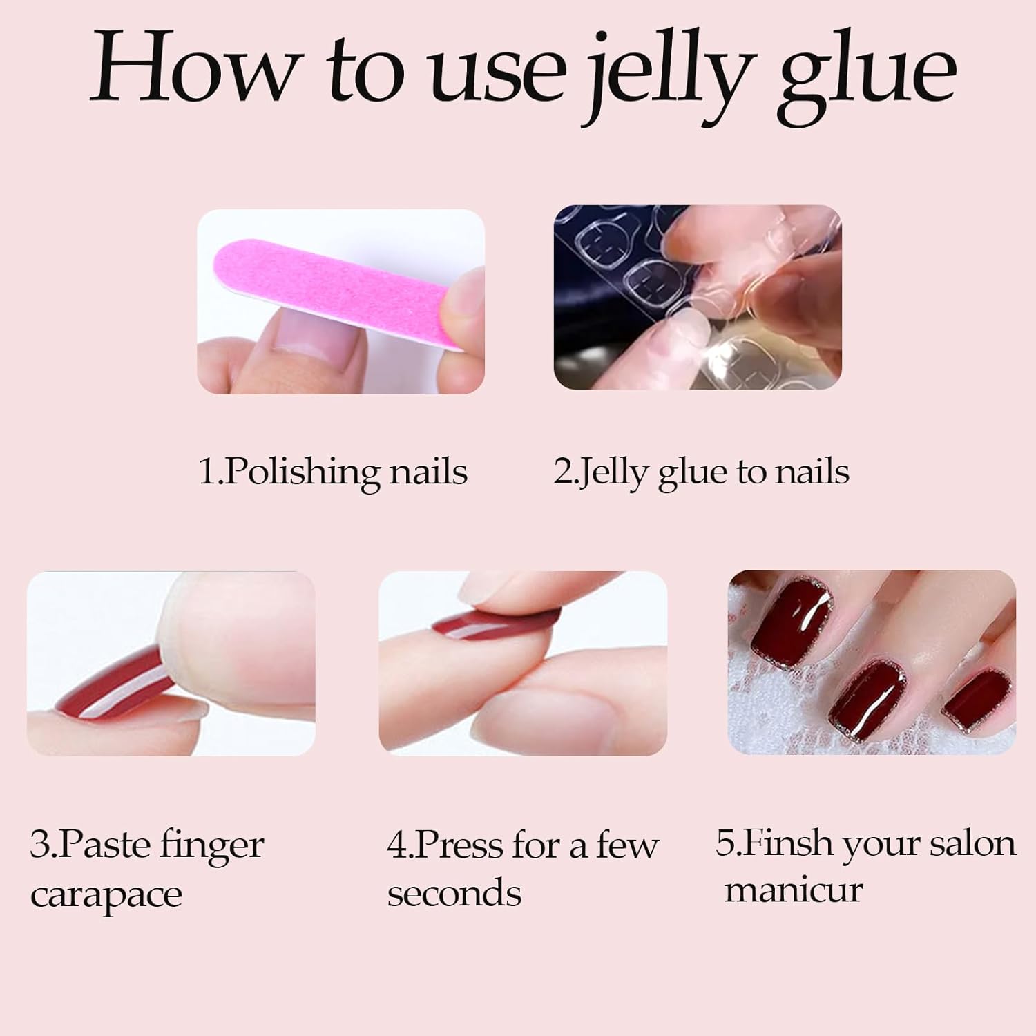 WAFOLOZE Nails Press ons.White Ombre Short Square Press on Nails Fake Nails Glossy Acrylic Artificial Nails Stick on Nails for Women 24Pcs : Beauty & Personal Care