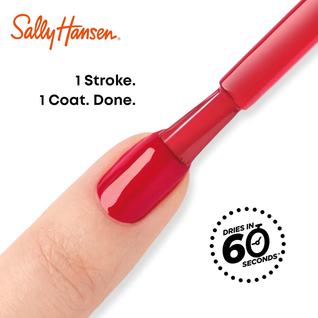 Sally Hansen Insta-Dri Nail Polish | Quick Dry. Long Lasting. Streak-Free Shine | Semi-Opaque. Glossy | 239 In a Blush | Pale Pink Nude Nail Color : Beauty & Personal Care