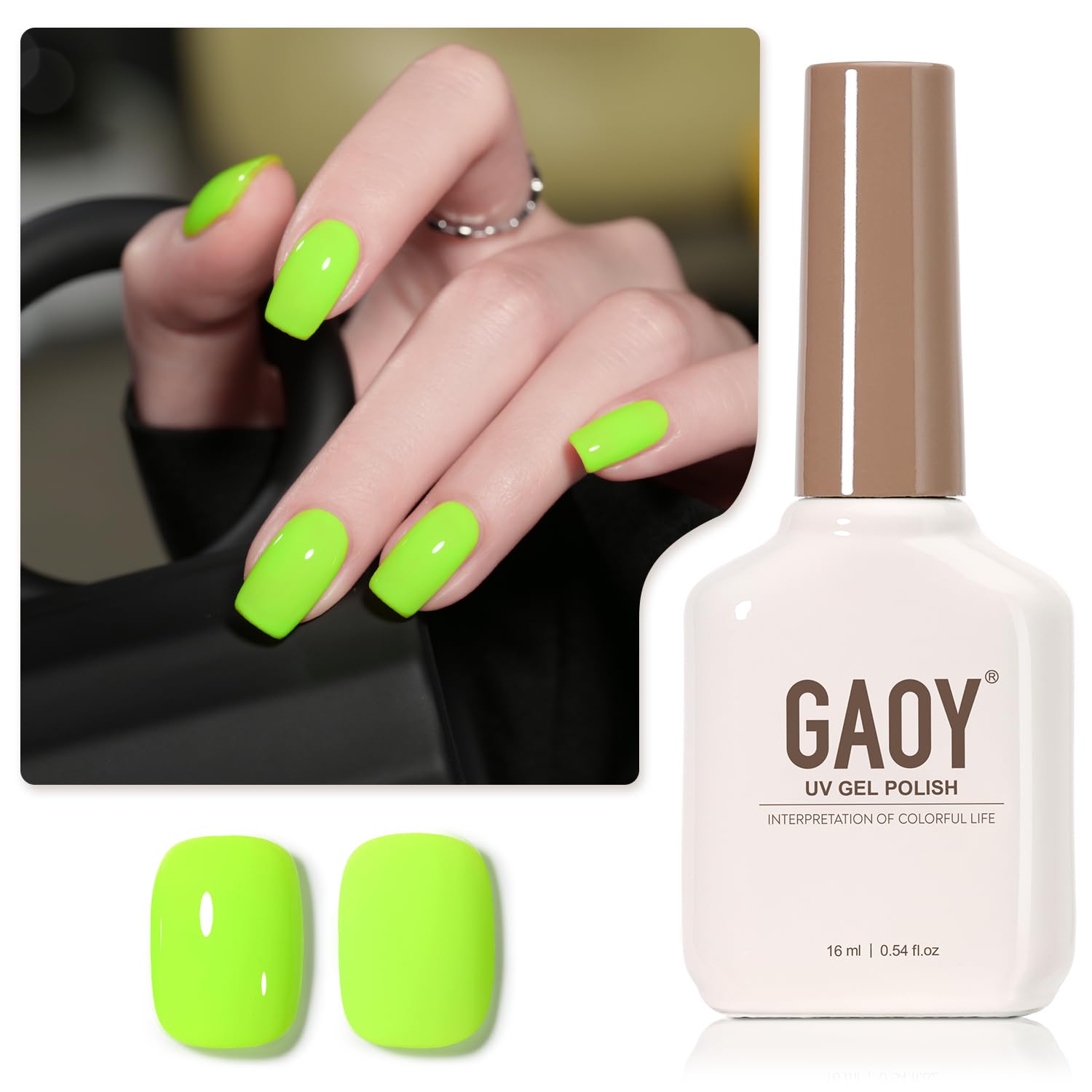 GAOY Sheer Light Pink Gel Nail Polish. 16ml Jelly Milky White Peach Translucent Color 1352 UV Light Cure Gel Polish for Nail Art DIY Manicure and Pedicure at Home : Beauty & Personal Care