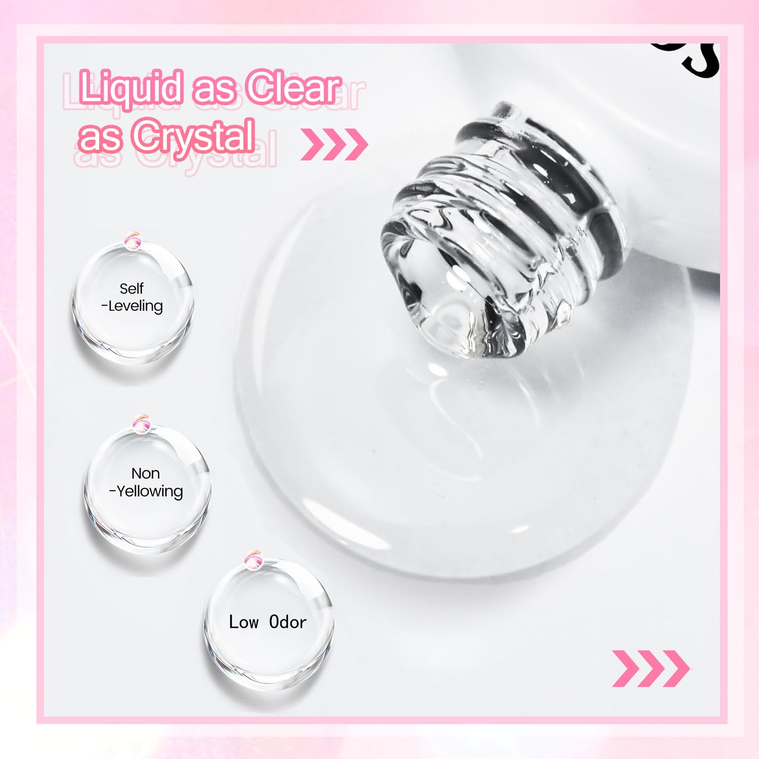 JODSONE 16.5ml Clear Blooming Gel Nail Polish for Spreading Effect Marble Natural Stone Watercolor Floral Print Nail Painting and Can Be Easily Used Suitable for DIY Nail Art : Beauty & Personal Care